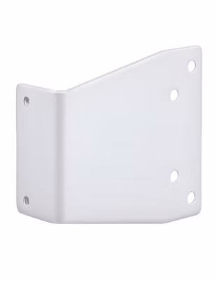 Patte de fixation pour ferme-porte, pour montage de bras parallèles, blanc – THIRARD