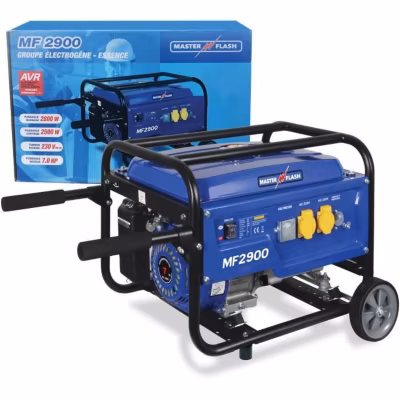 Groupe électrogene essence AVR 2900 W / 2500 W