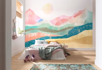 Papier peint panoramique sur intissée de Komar – Holy Mountain – Taille: 350 x 250 cm