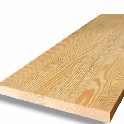 Marche d&rsquo;escalier en pin sans nœuds, 3 x 30 x 100 cm