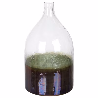 Vase à fleurs KULCHA Verre 36 cm Multicolore