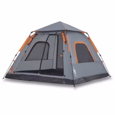 Tente de camping à dôme 5 personnes libération rapide vidaXL