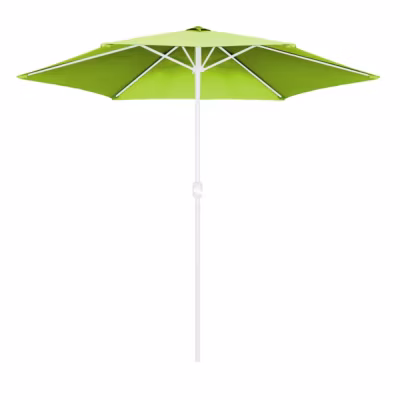 Toile pour parasol droit 3m vert  Oviala