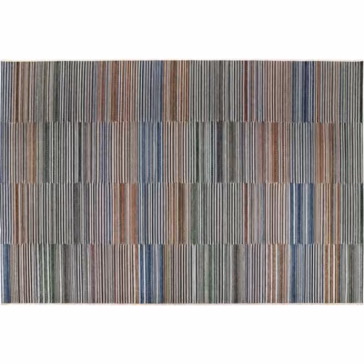 Tapis extérieur en polypropylène Bianca lagon 170×120 cm