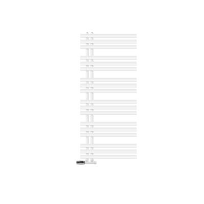 LuxeBath Radiateur de Salle de Bain Iron EM 600×1400 mm Blanc Raccord Central au Bas