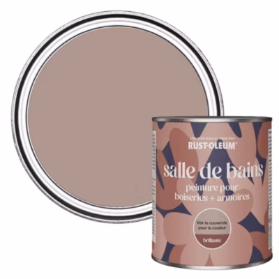 Peinture Rose pour Boiseries de Salle de Bains, Brillante – RUST-OLEUM – Dentelle 750ml