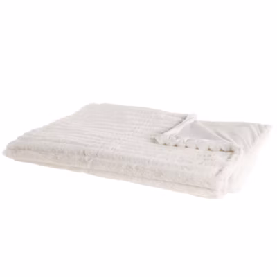 Couverture ABTEH 150 x 200 cm Blanc