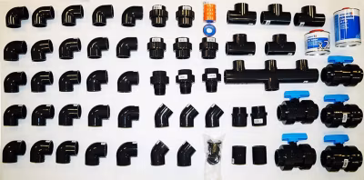 Kit Plomberie Piscine PVC Pression PN16 Diamètre 50