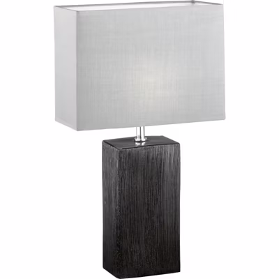 Lampe de table GM noire et grise – Fischer & Honsel –  Flens