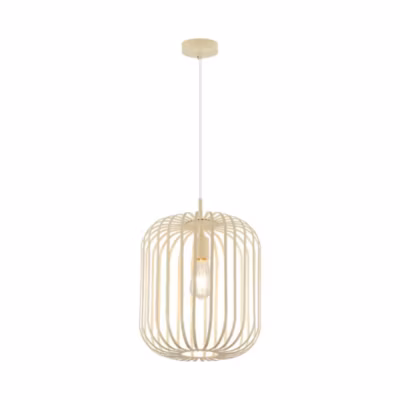 Suspension décorative 1xE27 23W IP20 – Beige
