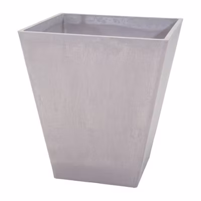 Pot – MEGA COLLECTIONS – Ecostone Square – 41 x 45 cm – Taupe