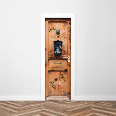 Sticker Porte Graffiti Street 204 x 63 cm