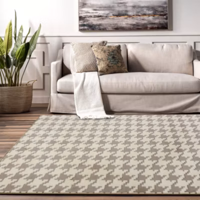 TAPIS TUTUMI 3D PEPITKA 120X170 BEIGE