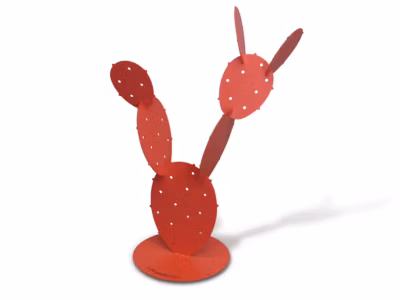 Cactus Métal Figuier H85 – Grenadine
