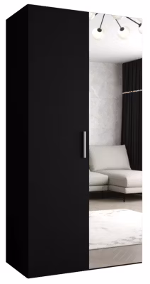 Armoire Bari 2 a portes battantes H. 202 x L.100 x P. 52, 2 portes