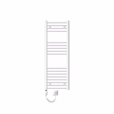 Radiateur Electrique de Salle de Bain Sahara 400×1200 mm Blanc