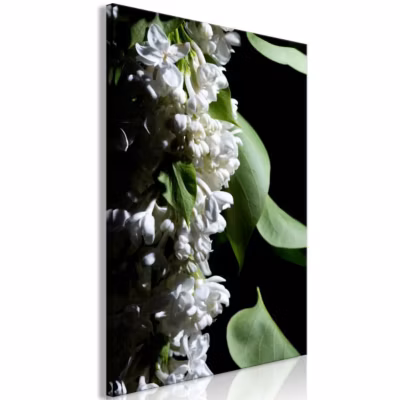 Tableau Fleurs Lilacs Detail (1 Part) Vertical 40×60 cm