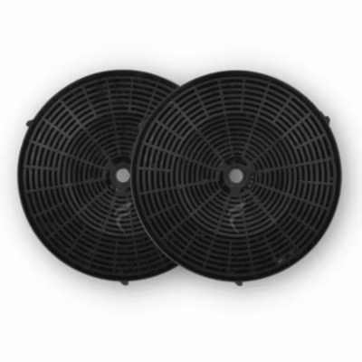 Lot de 2 Filtres à Charbon pour Hotte Beko – 9178002736 – Diamètre 172mm