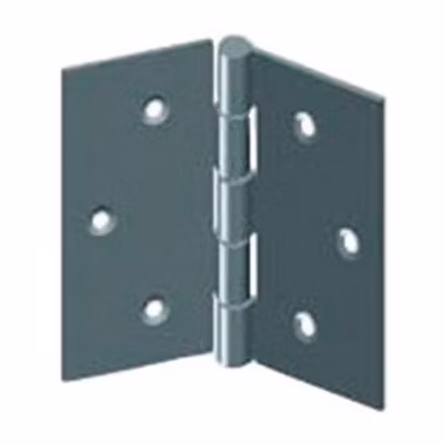 Charnière carrée à nœud roulé AD percée fraisée 60x60mm – MONIN – J542130
