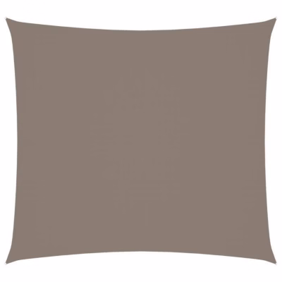 vidaXL Voile de parasol Tissu Oxford rectangulaire 2,5×3 m Taupe