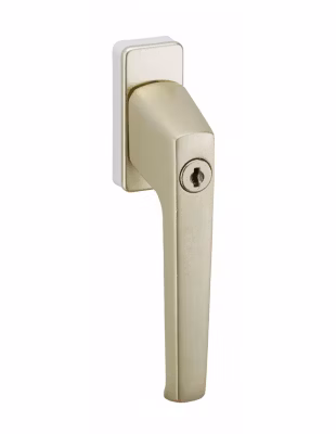 Béquille à clé pour fenêtre, avec vis de pose, couleur F2, 1 clé – THIRARD
