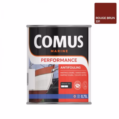 PERFORMANCE NB ROUGE 0,75L – Antifouling tous  bateaux et coques (sauf aluminium) – COMUS