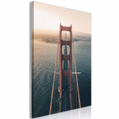 Tableau Golden Gate Bridge (1 Part) Vertical 40×60 cm