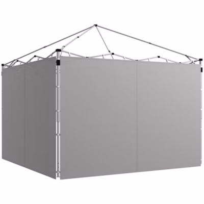 Lot de 2 panneaux latéraux barnum tonnelle 6×3 m ou 3×3 m oxford gris