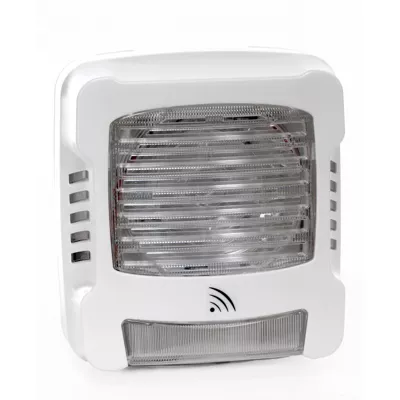 Avertisseur sonore flash radio avec répétiteur
