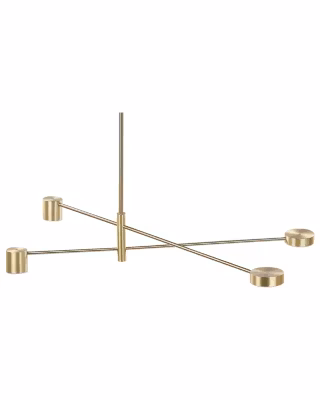 Lampe suspension BANDON Métal Doré