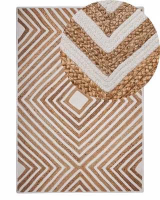 Tapis PIRLI Beige 140 x 200 cm Jute