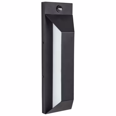 Lampe murale LED pour l&rsquo;extérieur MAWZA Avec détecteur de mouvement Noir