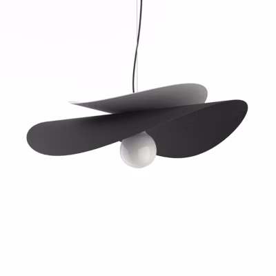 LUMICOM – REFLEX Suspension, 1X E27, max 42W, métal, noir/blanc, D.60cm