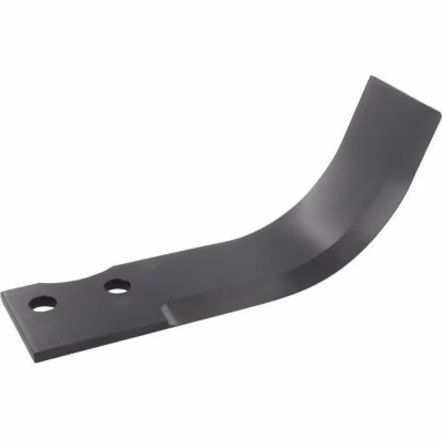 Couteau de fraise droit pour fraise arrière adaptable sur GOLDONI – L: 185mm, trou diamètre 10,5mm, entraxe 33mm, épaisseur 5mm