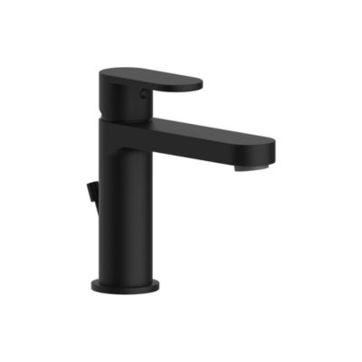 Mitigeur Monocommande Pour Lavabo Avec Une Seule Ouverture, Finition Noir Mat.