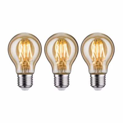 Vintage Edition Standard 230 V Ampoule LED E27 3x500lm 3×4,7W 2500K Doré