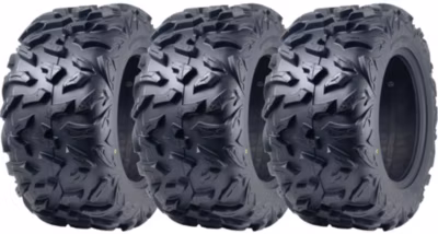 Pneus pour quad 27×11.00R14, 275/60R14 OBOR Vulture, 6 plis, homologués pour la route, 74J, 375 kg (jeu de 3)