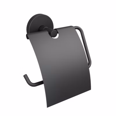 Porte-papier wc KLEO noir mat Porte-papier
