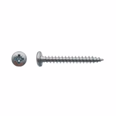 500 Vis Bois Tête Cylindrique Pozidriv 4.5 x 40 mm – Zingué blanc – D-Work