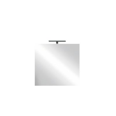 Miroir design KUBRICK  60×75 cm avec LED  Blanc brillant