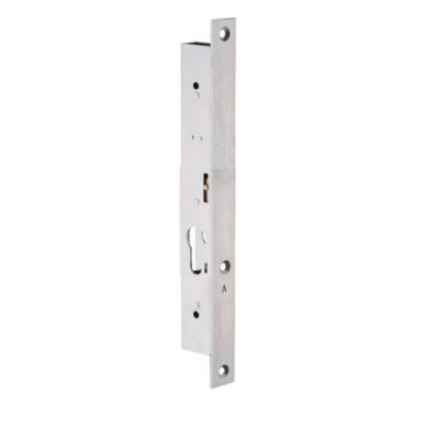 Serrure à encastrer 2 points à profil européen coffre 30 30 axe à 20,5mm METALUX F130305000