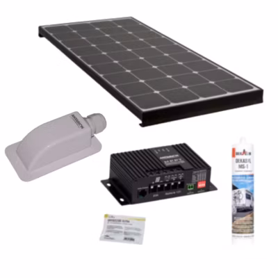 Pack  BLACK BOOSTER Panneau Solaire 170W + Régulateur solaire MPPT20 ANTARION