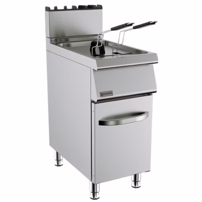 Friteuse Gaz Sur Soubassement Fermé, 15 Litres – Virtus – MS74FRG15