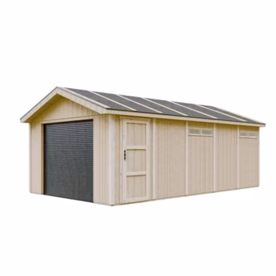 Garage Qualité Premium 21 m²- L378xl648 cm – M992B – Timbela