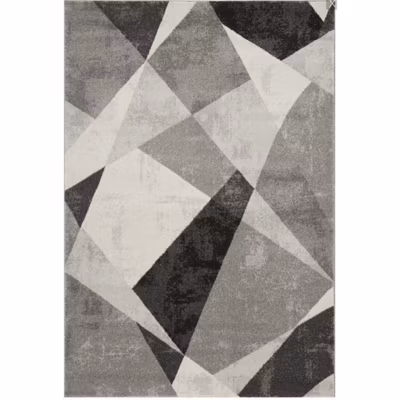 Tapis moderne tissé plat formes géométriques AVON 160×230 cm