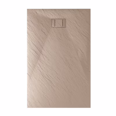 Bac à douche 70x110x2,6 CM Rectangulaire Tortourelle Effet Pierre mod. Blend