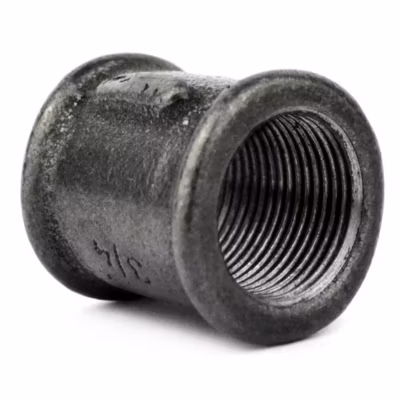 Manchon égal fonte noire – 26x34mm (1 »)