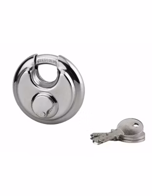 Cadenas à clé Astra, inox, intérieur, anse acier, 70mm, 3 clés – THIRARD