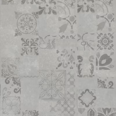 Dalle PVC clipsable rigide Ultime Plus – Carreaux de ciment gris – Finition extra mate – Paquet de 2,253 m²