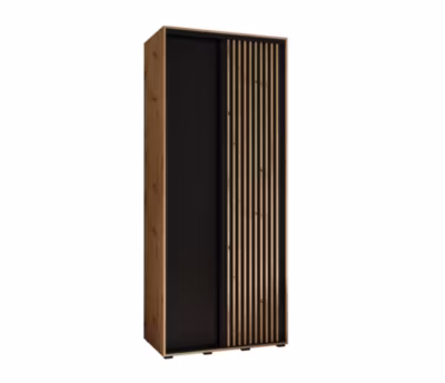 Armoire Sapporo 1 a portes coulissantes H. 205,2 x L. 110 x P. 45 2 portes